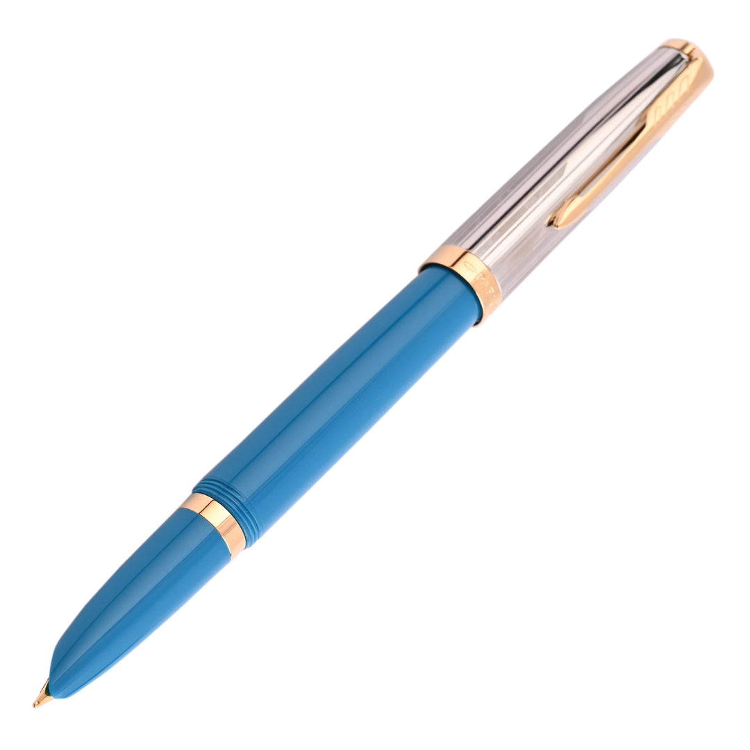 Parker 51 Premium Turquoise GT Fountain Pen | Shop Online | Parker