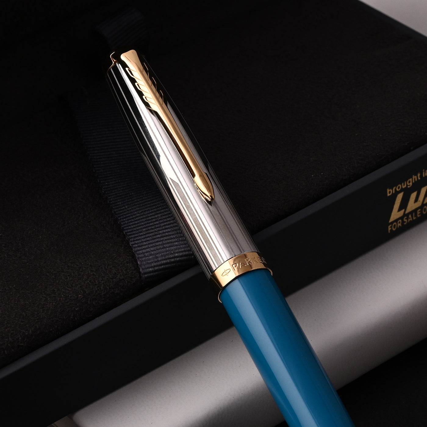 Parker 51 Premium Fountain Pen - Turquoise GT 15
