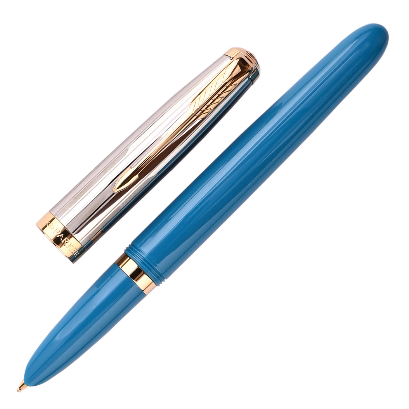 Parker 51 Premium Fountain Pen - Turquoise GT 3