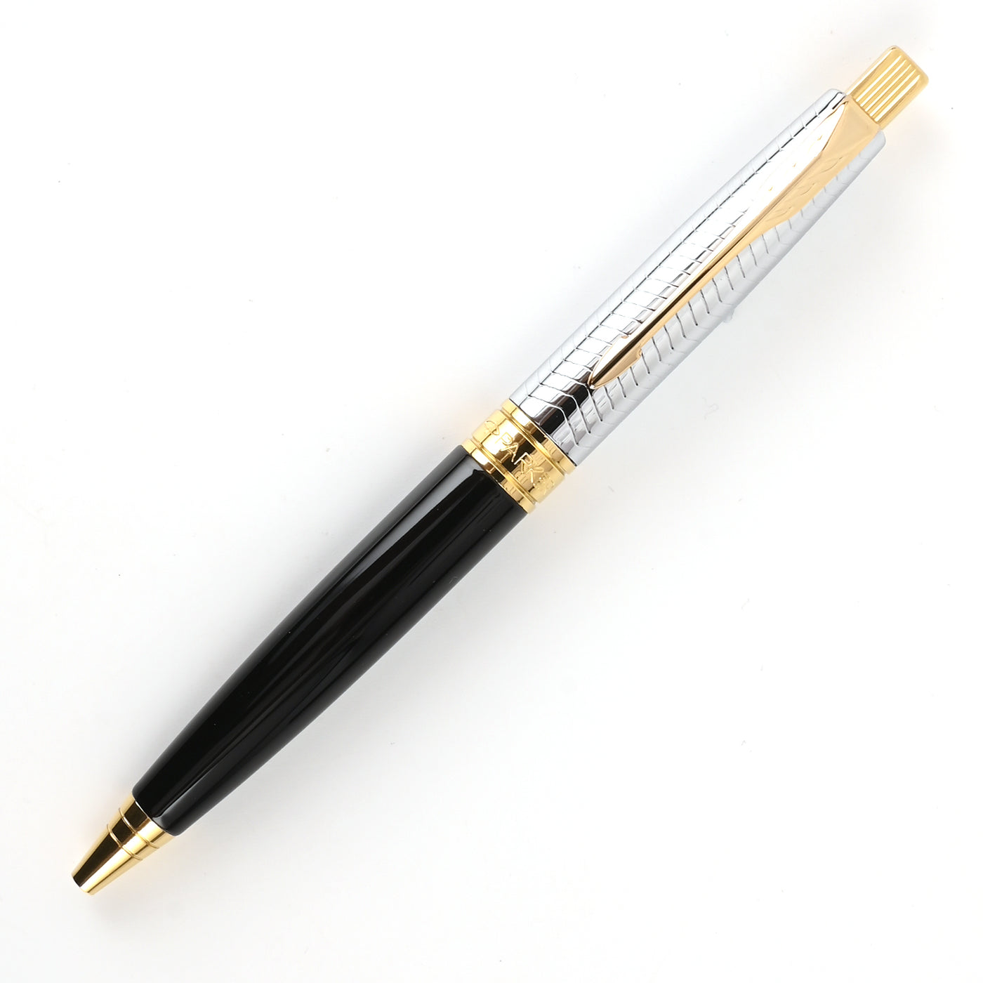 Parker Aster Ball Pen - Contemporary Black & Chrome GT 1