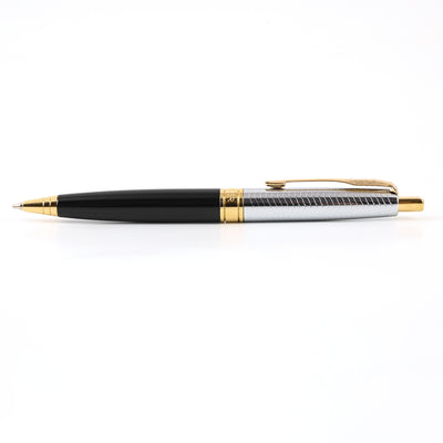 Parker Aster Ball Pen - Contemporary Black & Chrome GT 5