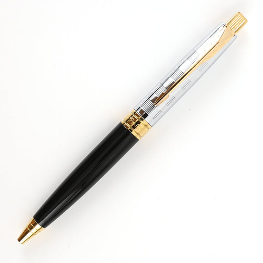 Parker Aster Ball Pen - Deluxe Black & Chrome GT