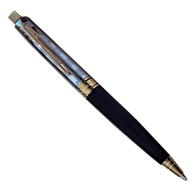 Parker Aster Ball Pen - Deluxe Black & Chrome GT