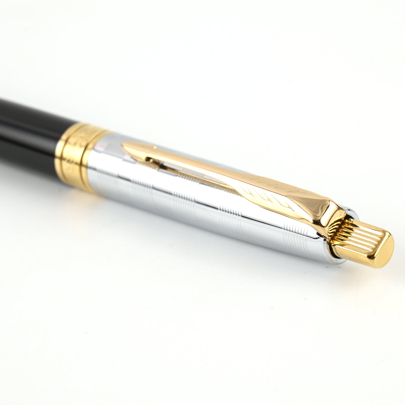 Parker Aster Ball Pen - Deluxe Black & Chrome GT 3