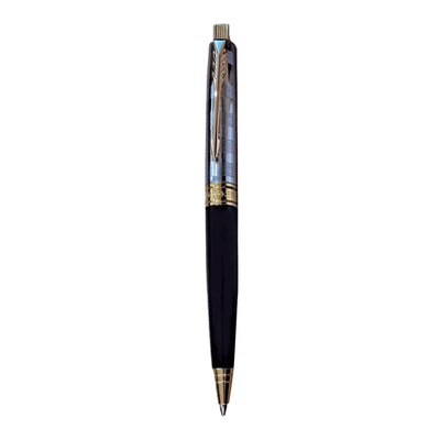 Parker Aster Ball Pen - Deluxe Black & Chrome GT