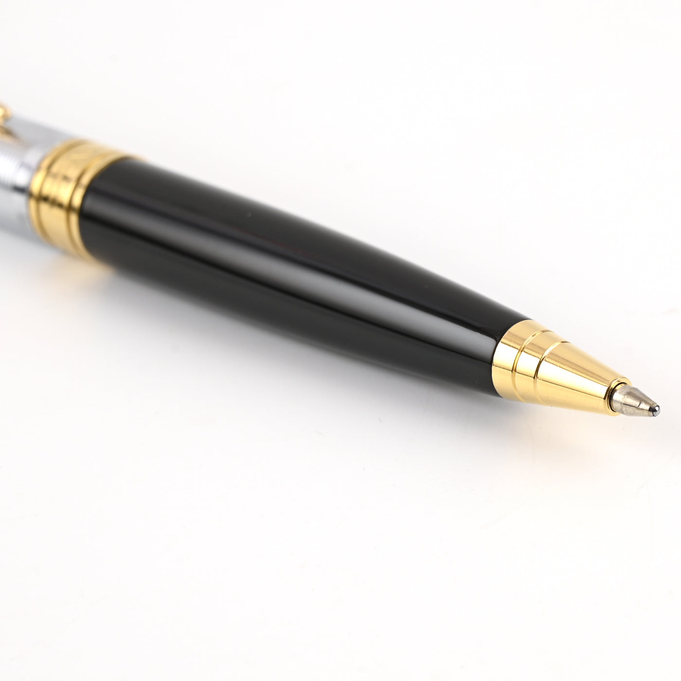 Parker Aster Ball Pen - Deluxe Black & Chrome GT 4