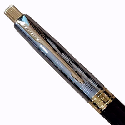 Parker Aster Ball Pen - Deluxe Black & Chrome GT