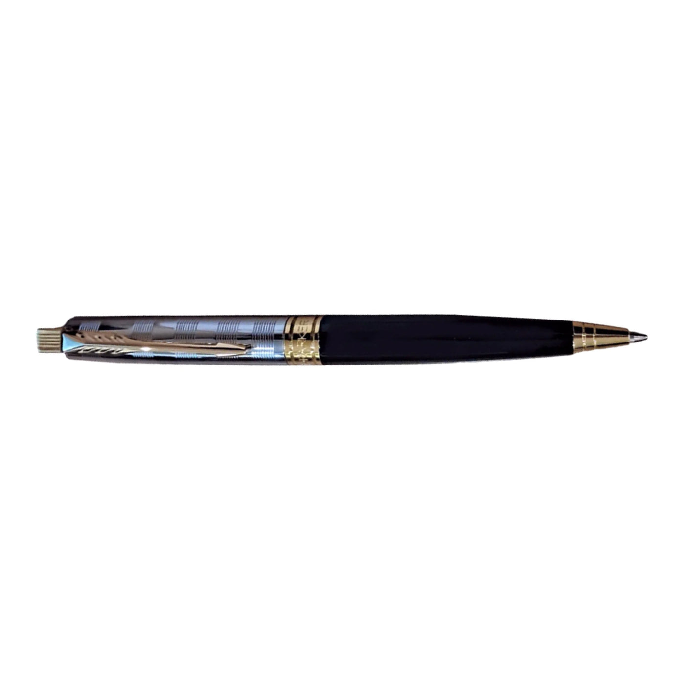 Parker Aster Ball Pen - Deluxe Black & Chrome GT