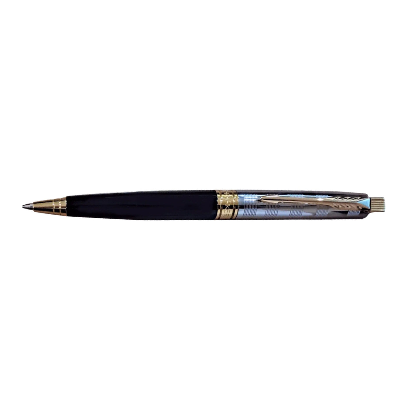 Parker Aster Ball Pen - Deluxe Black & Chrome GT