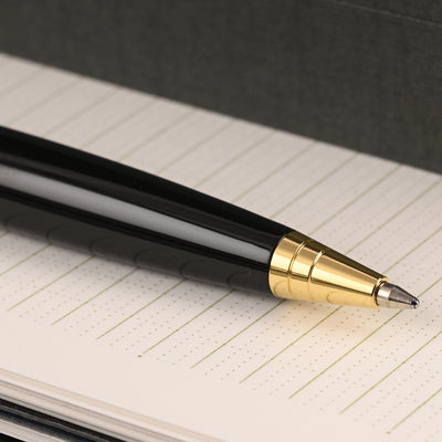 Parker Aster Ball Pen - Deluxe Black & Chrome GT 8