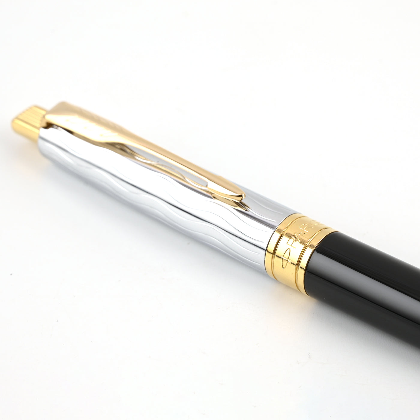Parker Aster Ball Pen - Essential Black & Chrome GT 2
