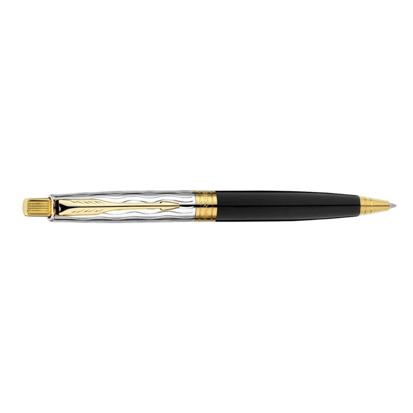 Parker Aster Ball Pen - Essential Black & Chrome GT