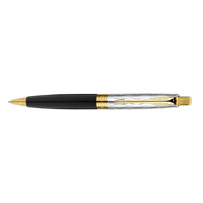 Parker Aster Ball Pen - Essential Black & Chrome GT
