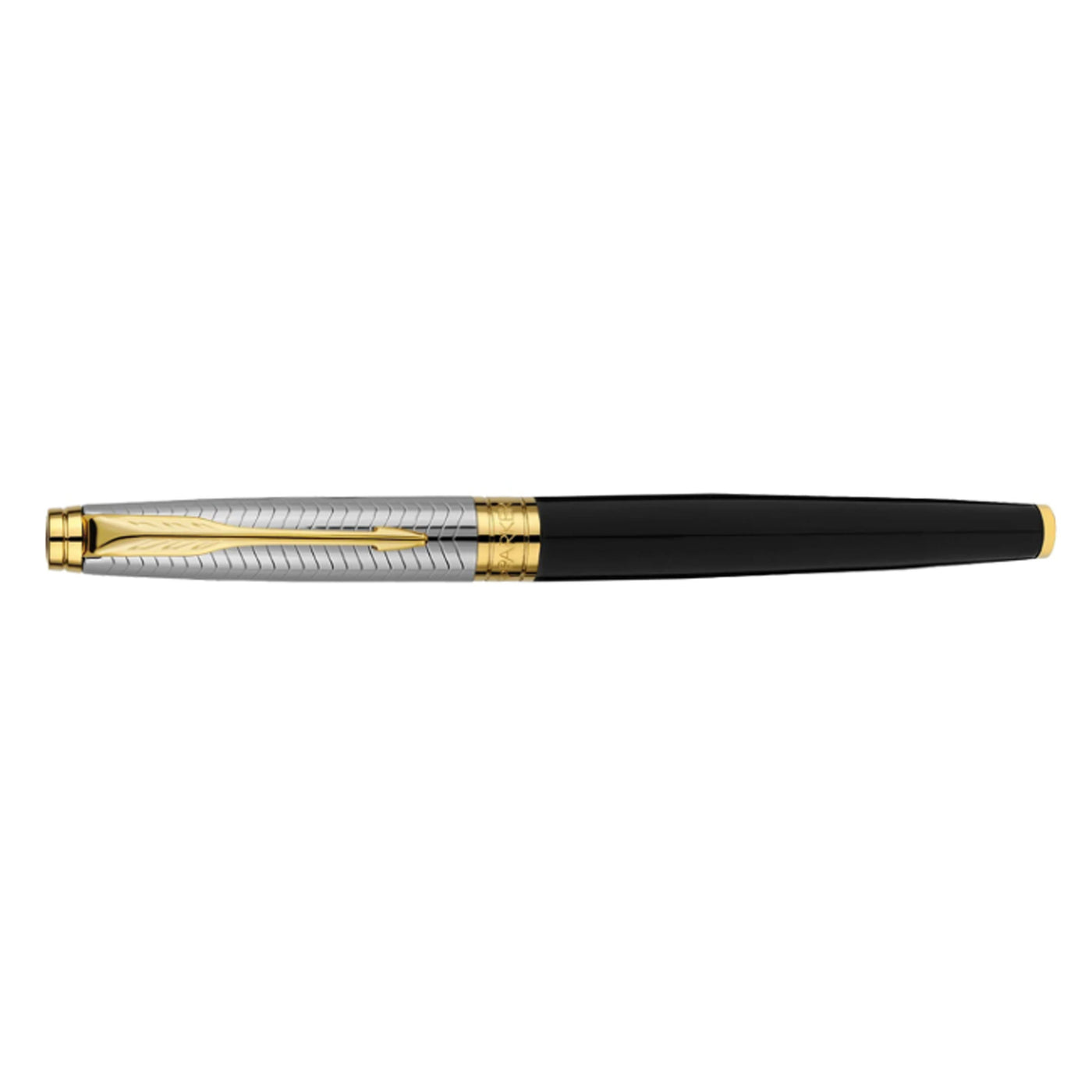 Parker Aster Fountain Pen - Contemporary Black & Chrome GT