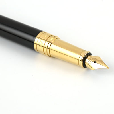 Parker Aster Fountain Pen - Contemporary Black & Chrome GT 4