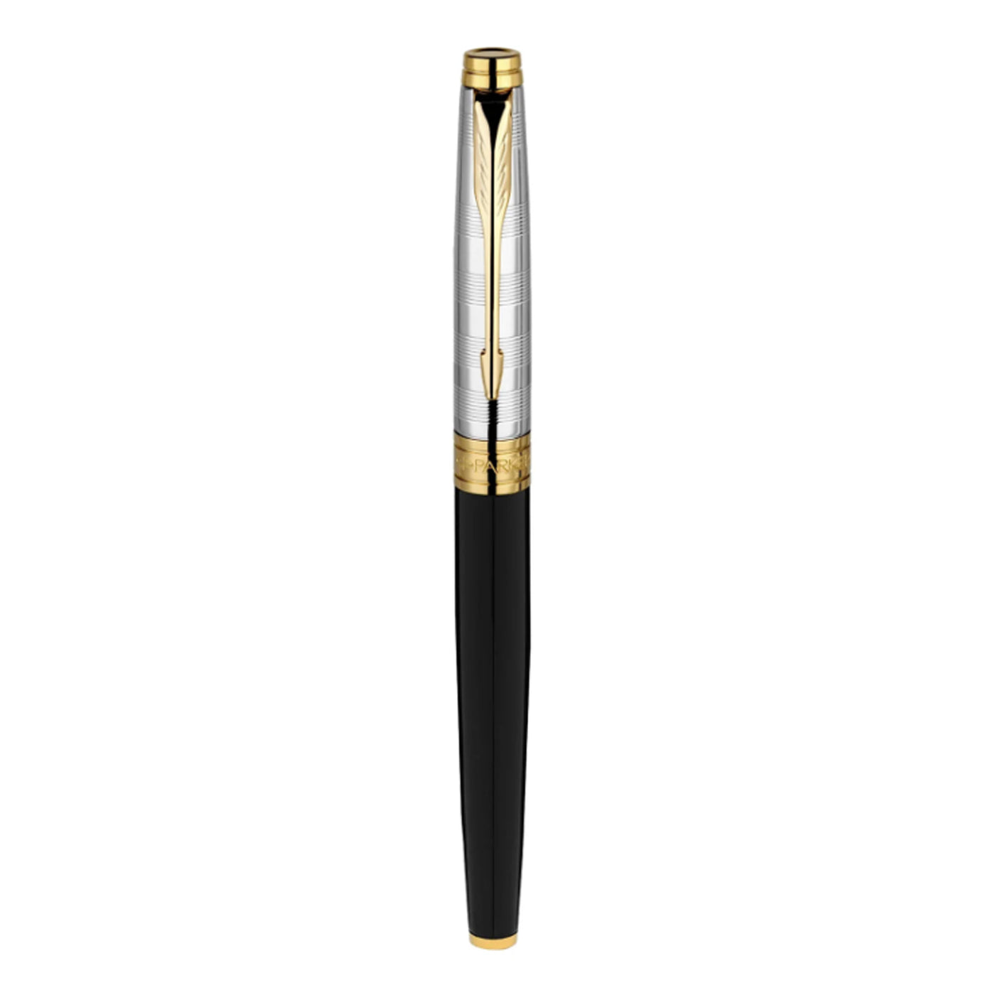 Parker Aster Fountain Pen - Deluxe Black & Chrome GT
