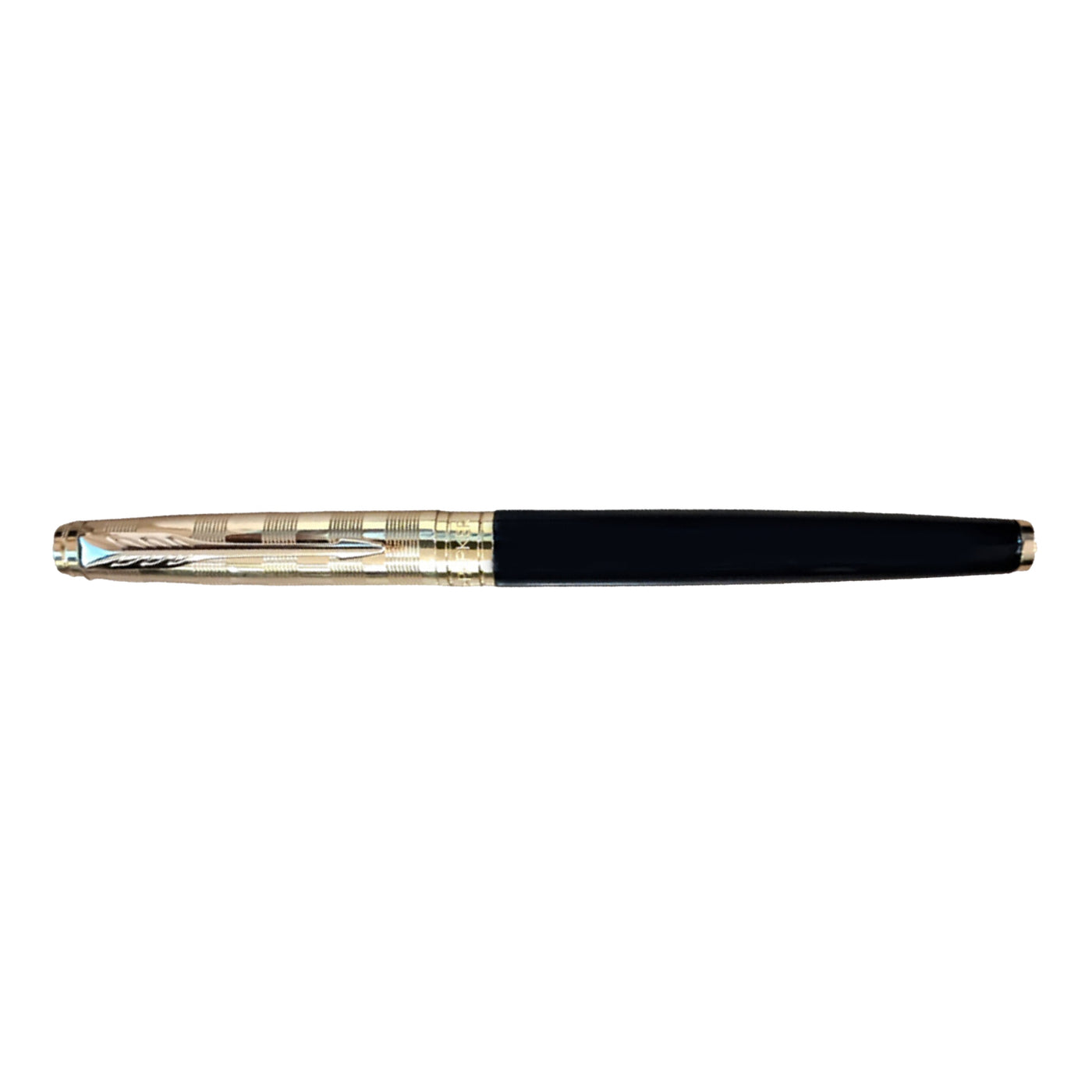 Parker Aster Fountain Pen - Deluxe Black & Gold GT
