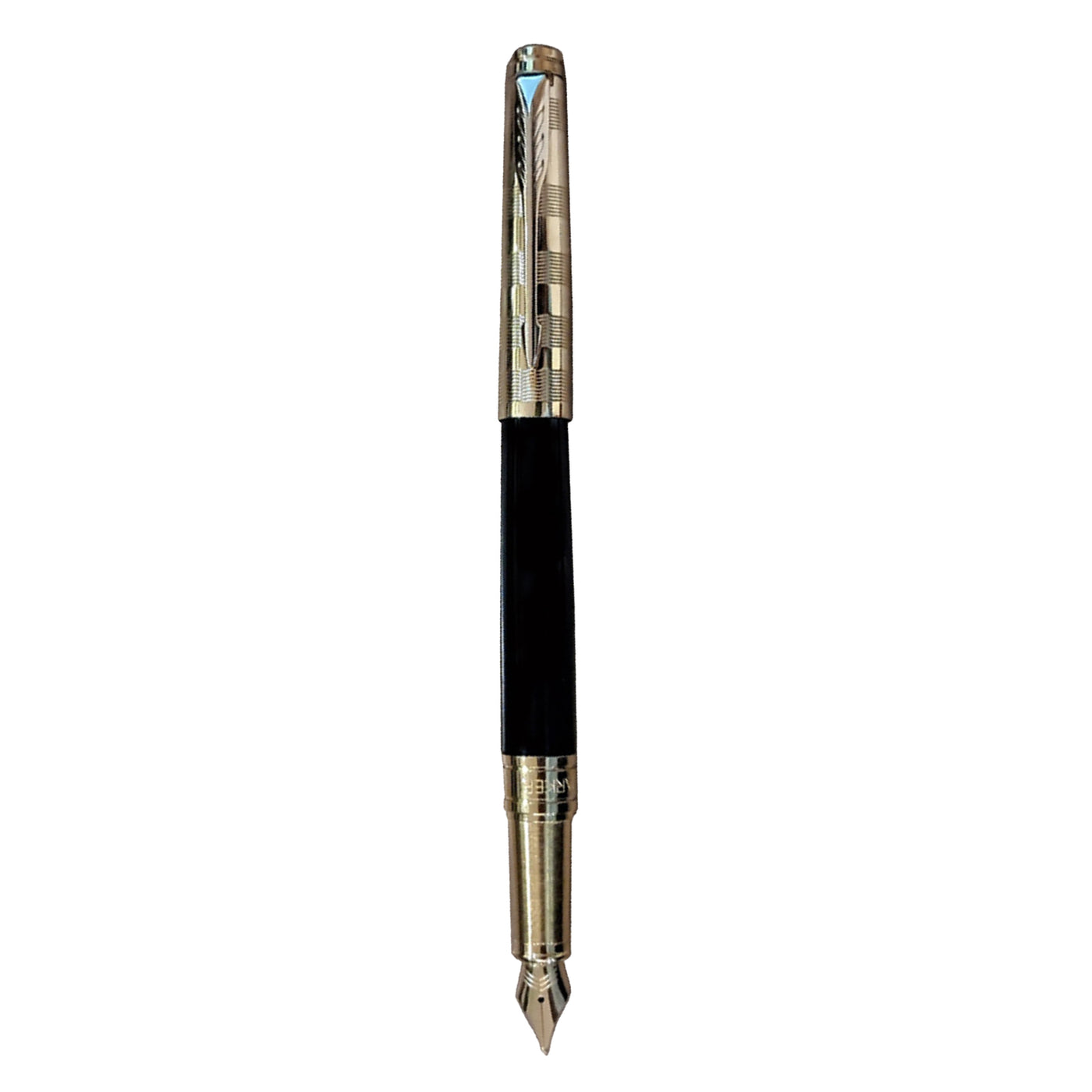 Parker Aster Fountain Pen - Deluxe Black & Gold GT