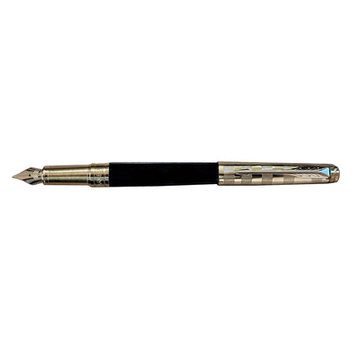 Parker Aster Fountain Pen - Deluxe Black & Gold GT