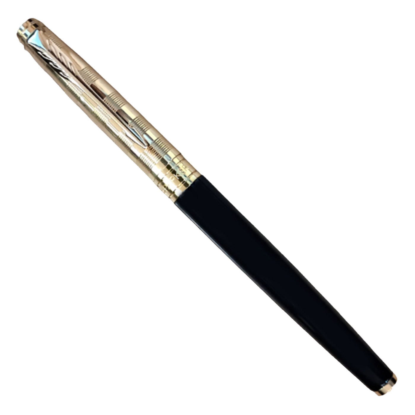 Parker Aster Fountain Pen - Deluxe Black & Gold GT