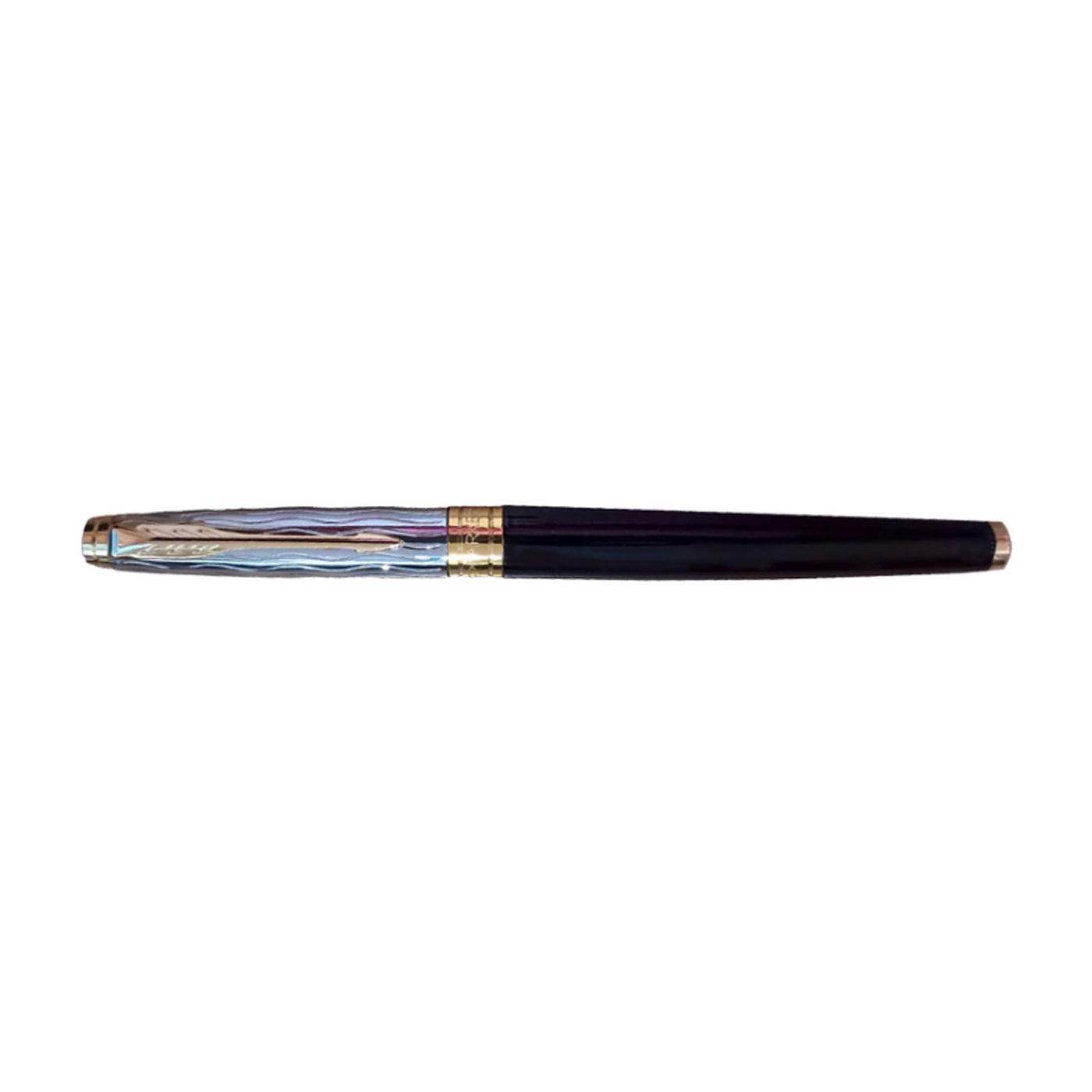 Parker Aster Fountain Pen - Essential Black & Chrome GT