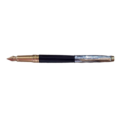 Parker Aster Fountain Pen - Essential Black & Chrome GT