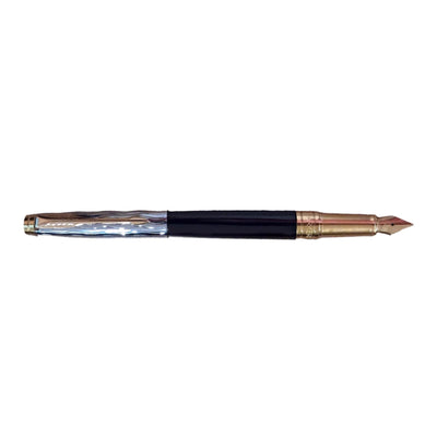 Parker Aster Fountain Pen - Essential Black & Chrome GT