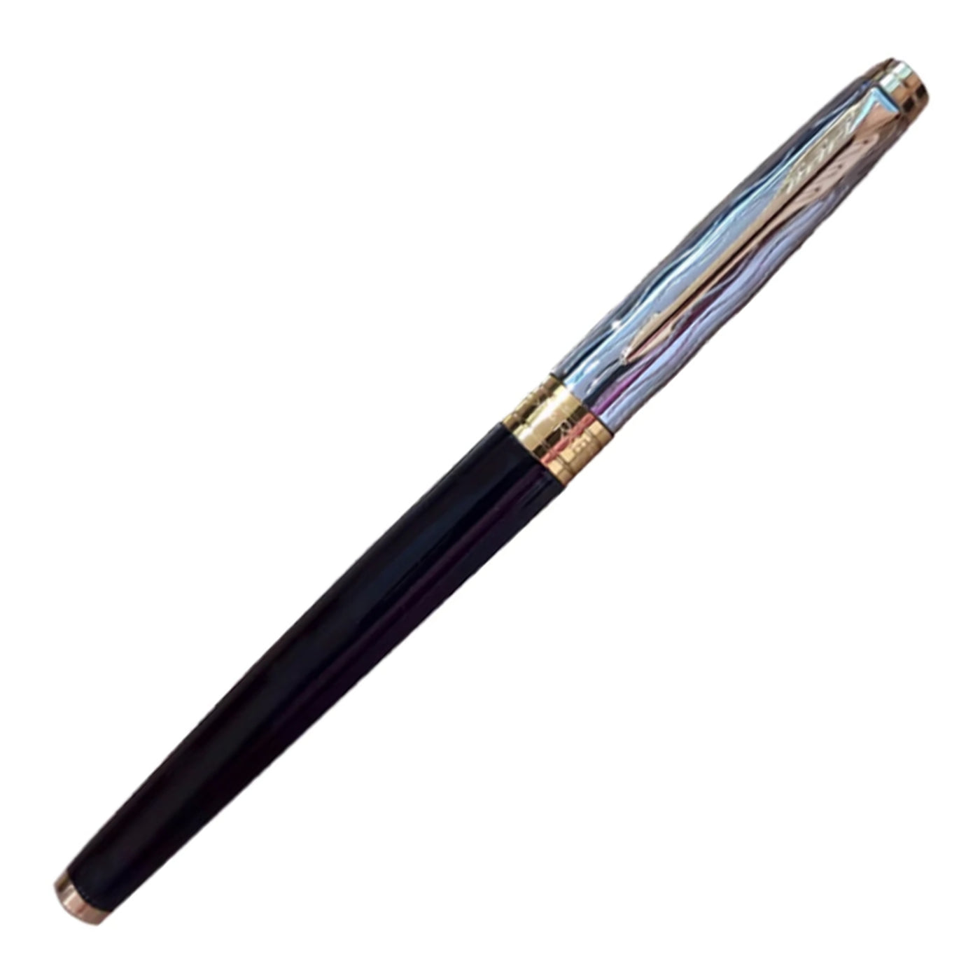 Parker Aster Fountain Pen - Essential Black & Chrome GT