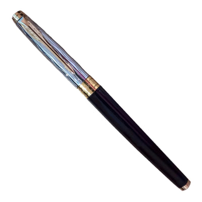 Parker Aster Fountain Pen - Essential Black & Chrome GT