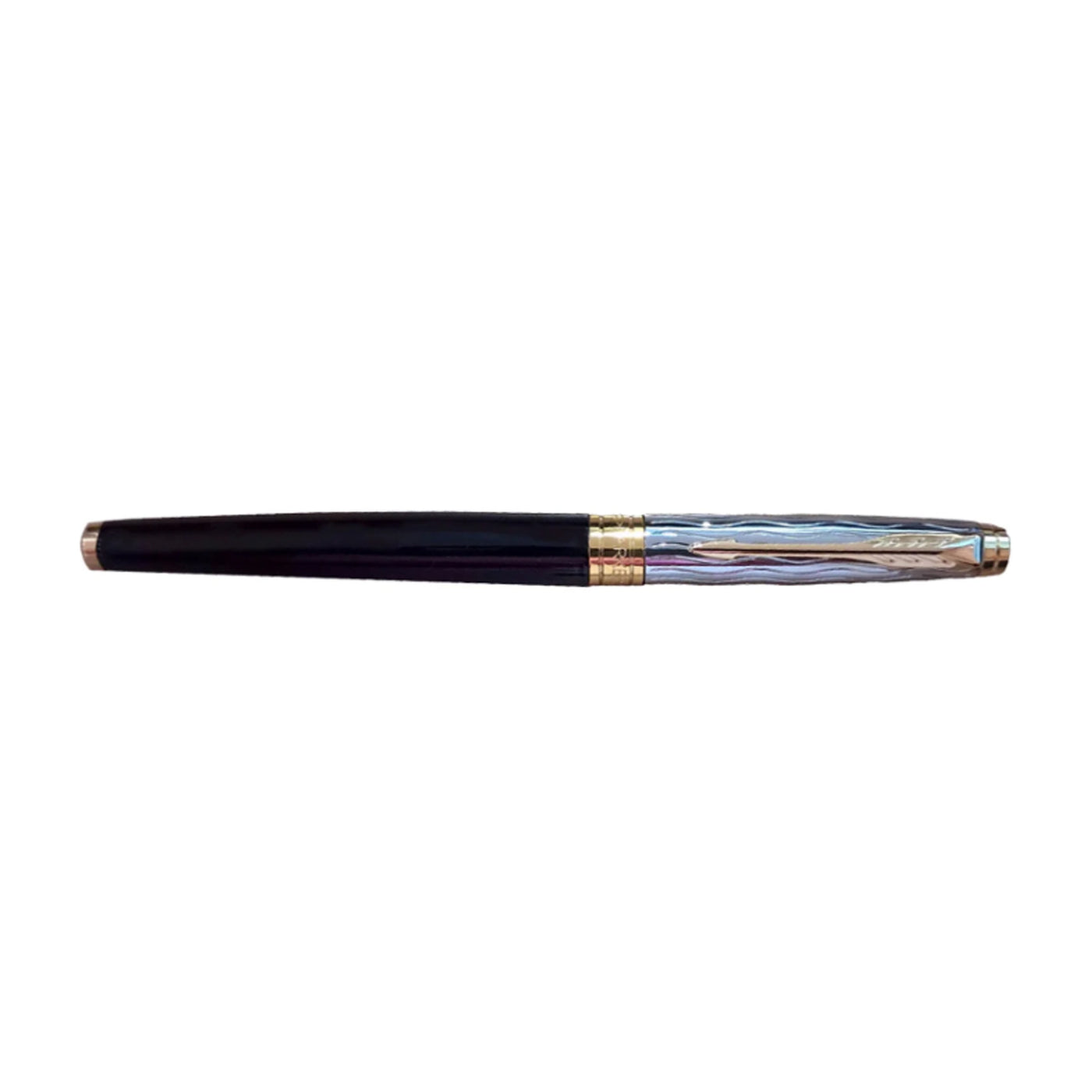 Parker Aster Fountain Pen - Essential Black & Chrome GT
