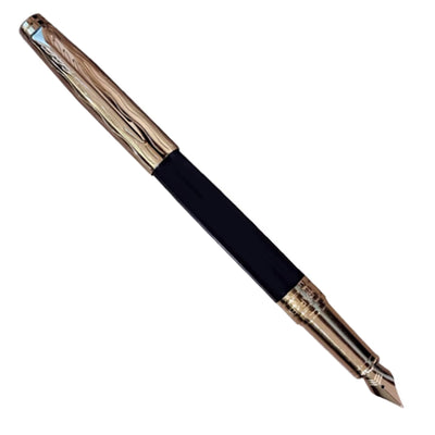 Parker Aster Fountain Pen - Essential Black & Gold GT