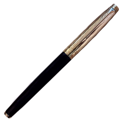Parker Aster Fountain Pen - Essential Black & Gold GT