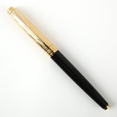 Parker Aster Fountain Pen - Essential Black & Gold GT 7