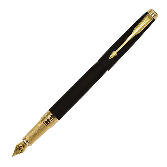 Parker Aster Fountain Pen - Matte Black GT