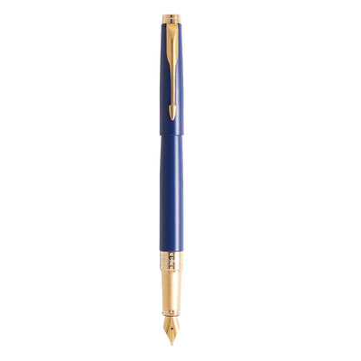 Parker Aster Fountain Pen - Matte Blue GT 2