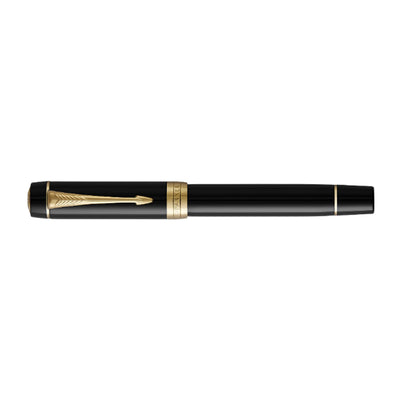 Parker Duofold Classic Fountain Pen - Black GT