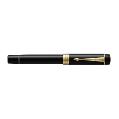Parker Duofold Classic Fountain Pen - Black GT