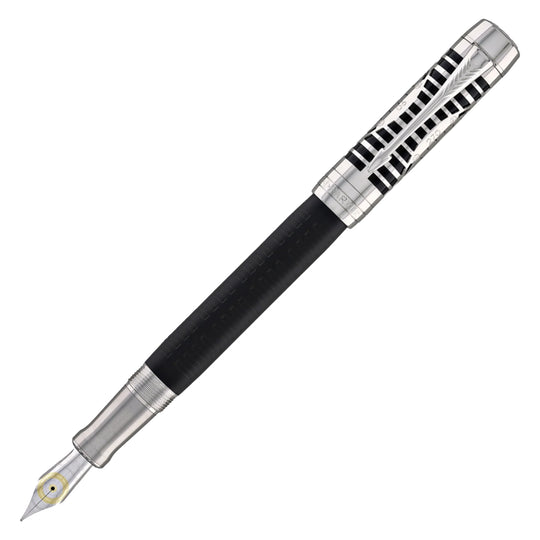Parker Duofold Legacy of Flight Fountain Pen - Black CT (Limited Edition)