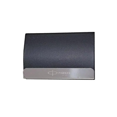 Parker Gift Set - Aster Shiny Chrome GT Ball Pen with Business Card Holder