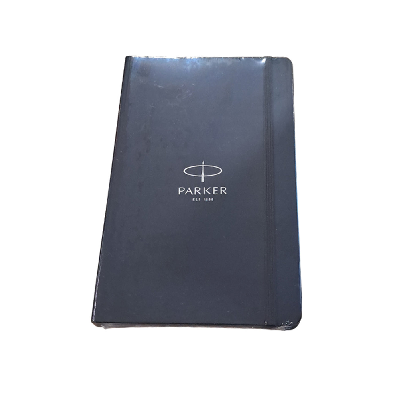 Parker Gift Set - Fusion Lacquer Black GT Ball Pen with A5 Black Notebook