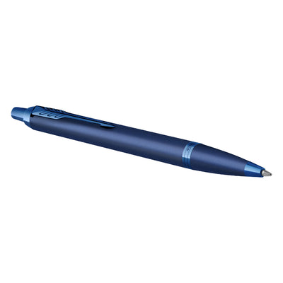 Parker IM Monochrome Ball Pen - Blue PVD 6