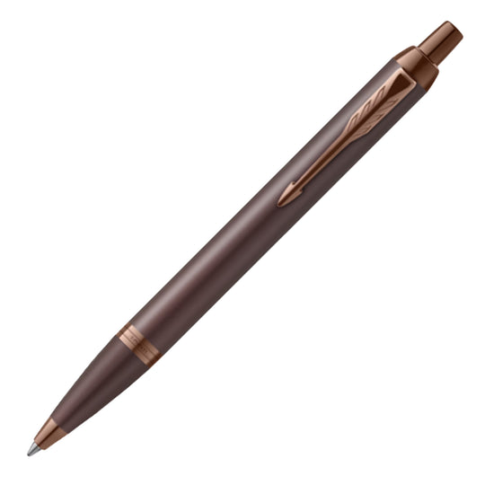 Parker IM Monochrome Ball Pen - Burgundy PVD
