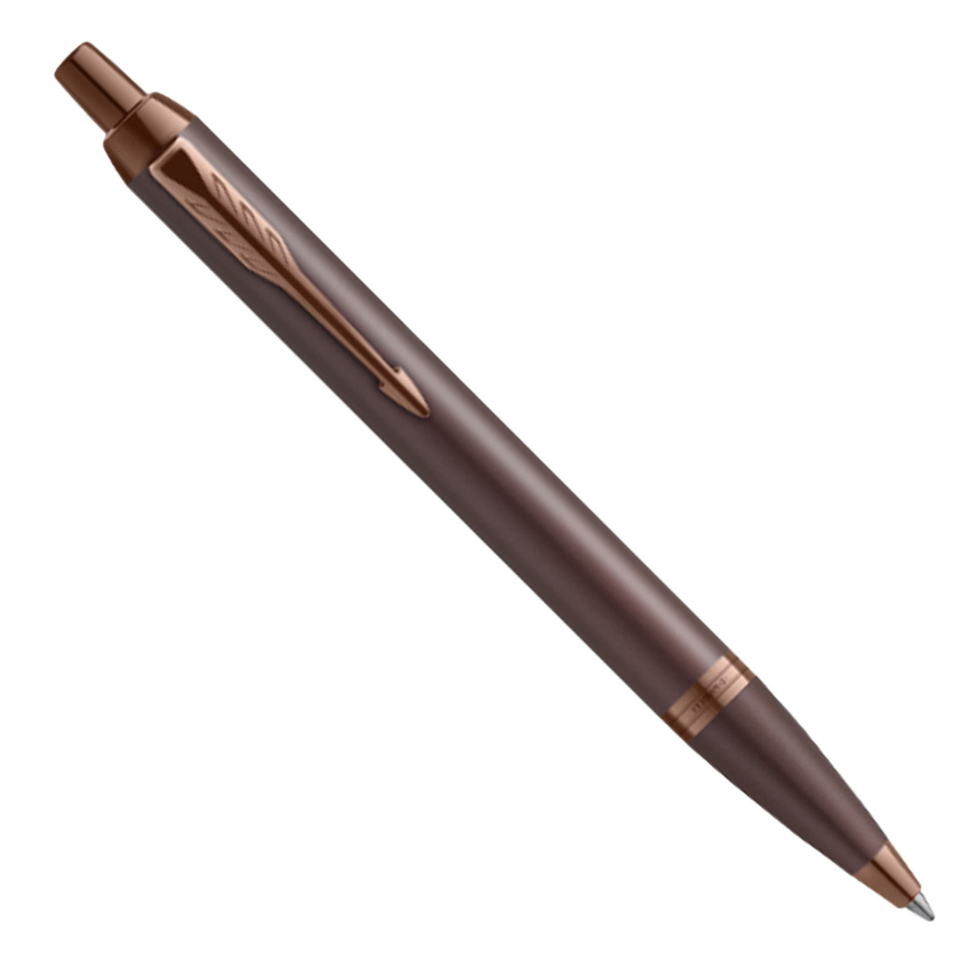 Parker IM Monochrome Ball Pen - Burgundy PVD 2