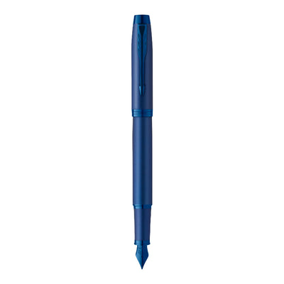 Parker IM Monochrome Fountain Pen - Blue PVD 3