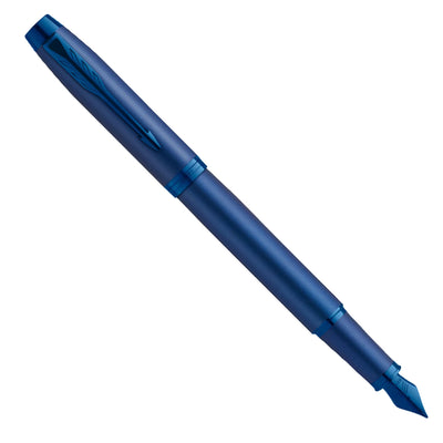 Parker IM Monochrome Fountain Pen - Blue PVD 4