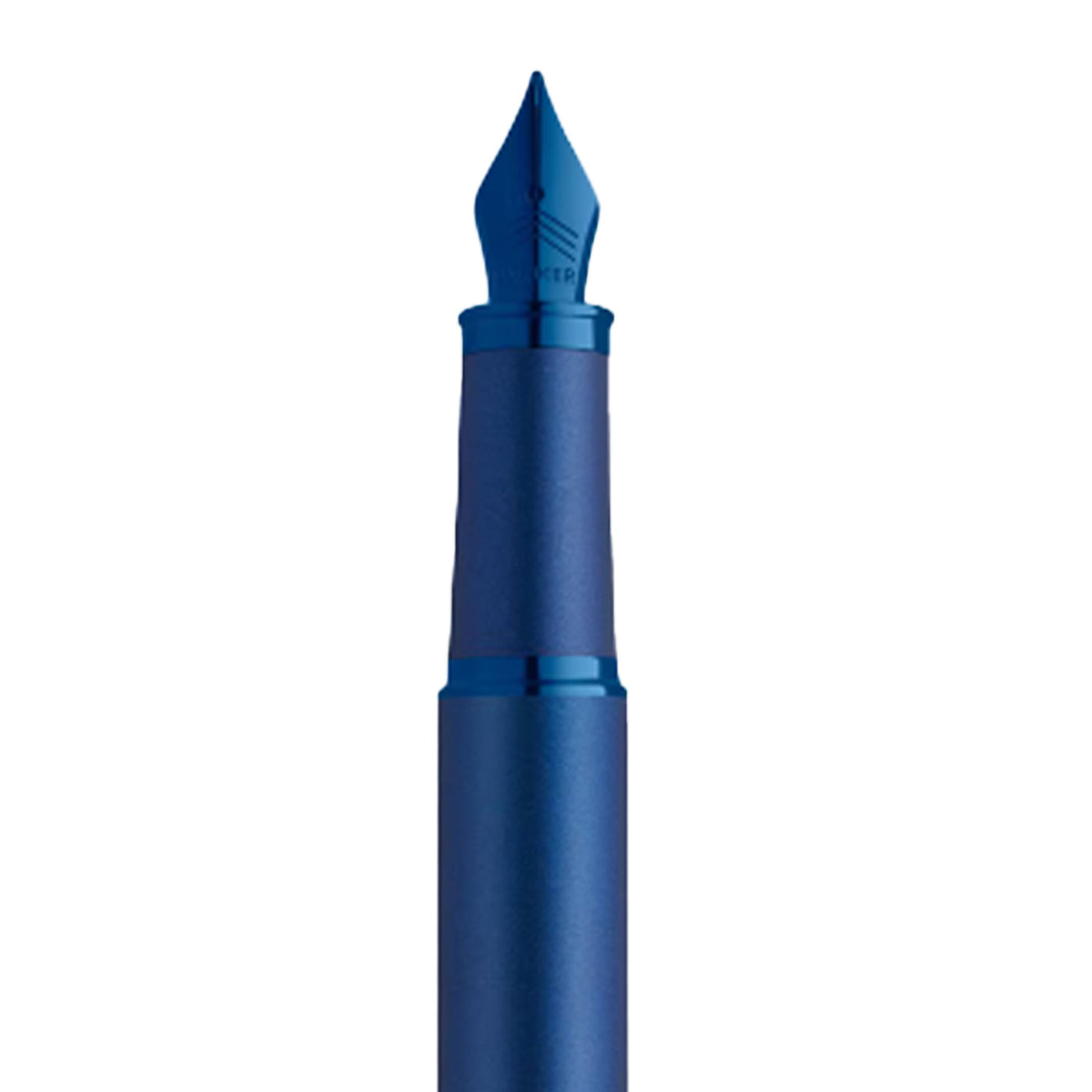 Parker IM Monochrome Fountain Pen - Blue PVD 7