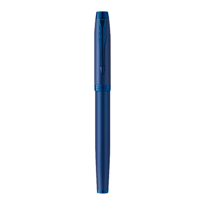 Parker IM Monochrome Fountain Pen - Blue PVD 8