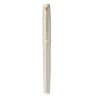 Parker IM Monochrome Fountain Pen - Champagne PVD 5