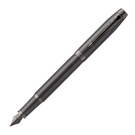 Parker IM Monochrome Fountain Pen - Titanium PVD