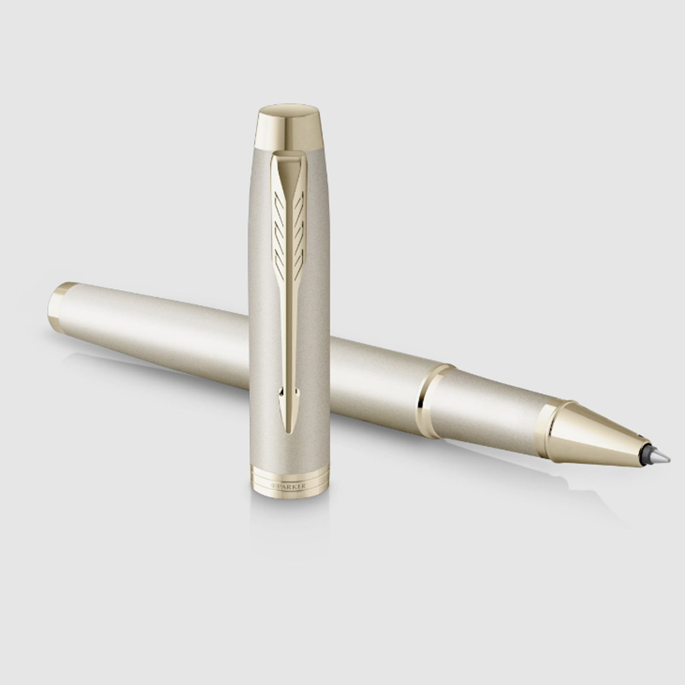 Parker IM Monochrome Roller Ball Pen - Champagne PVD 13